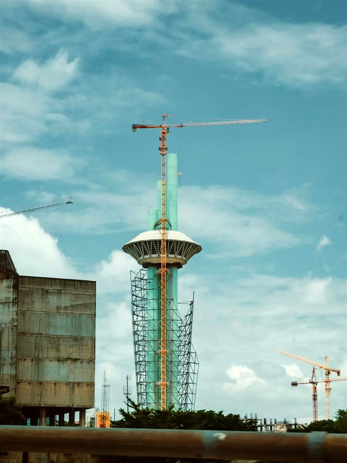 Abuja's Millennium Tower under construction