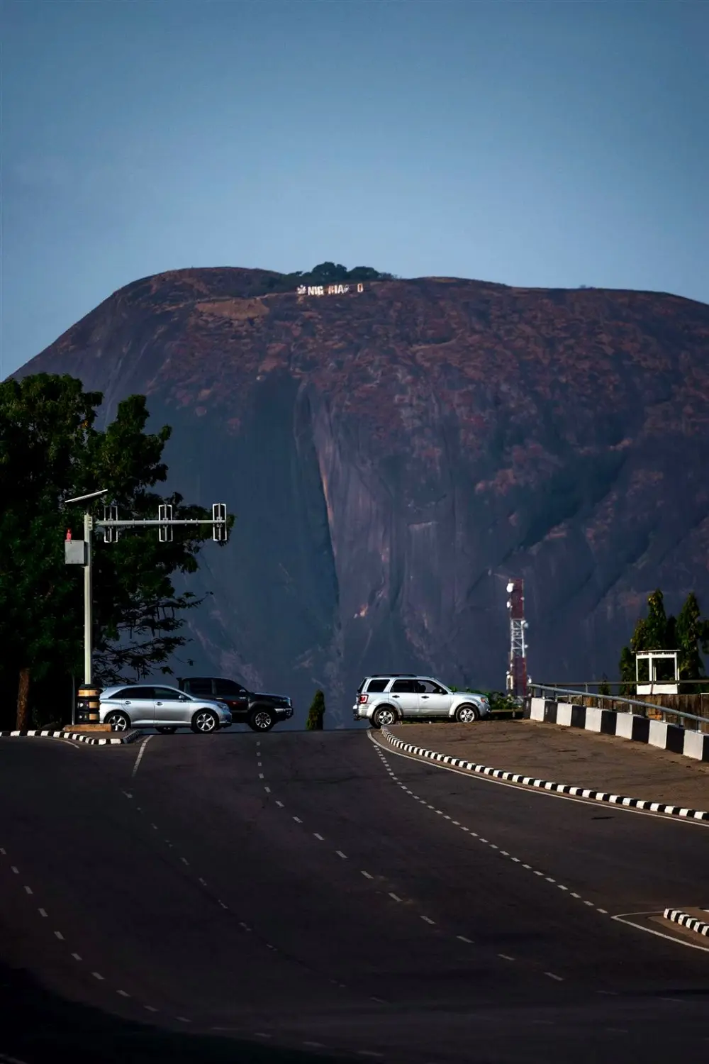 Aso Rock above Abuja